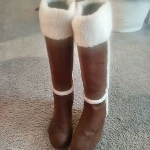 Dark brown Steve Madden boots
